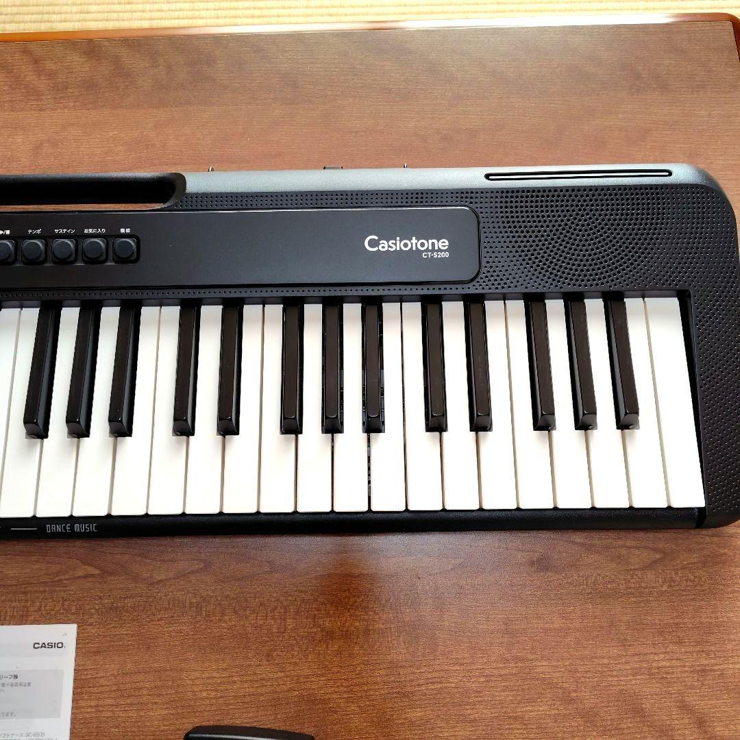 CASIO CT-S200BK 電子キーボード 61鍵