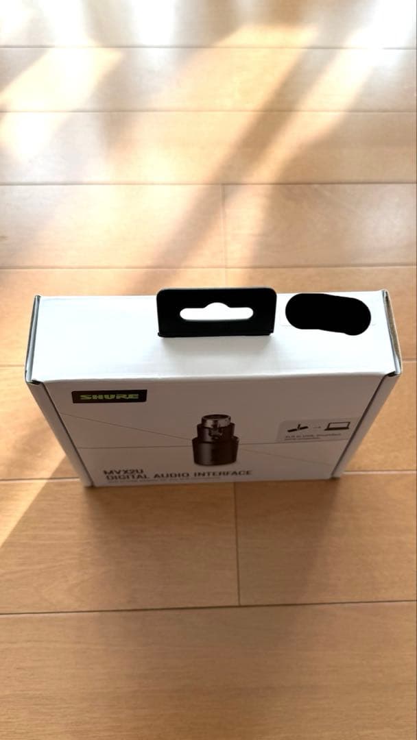 【新品未使用】SHURE MVX2U デジタルオーディオインターフェイス