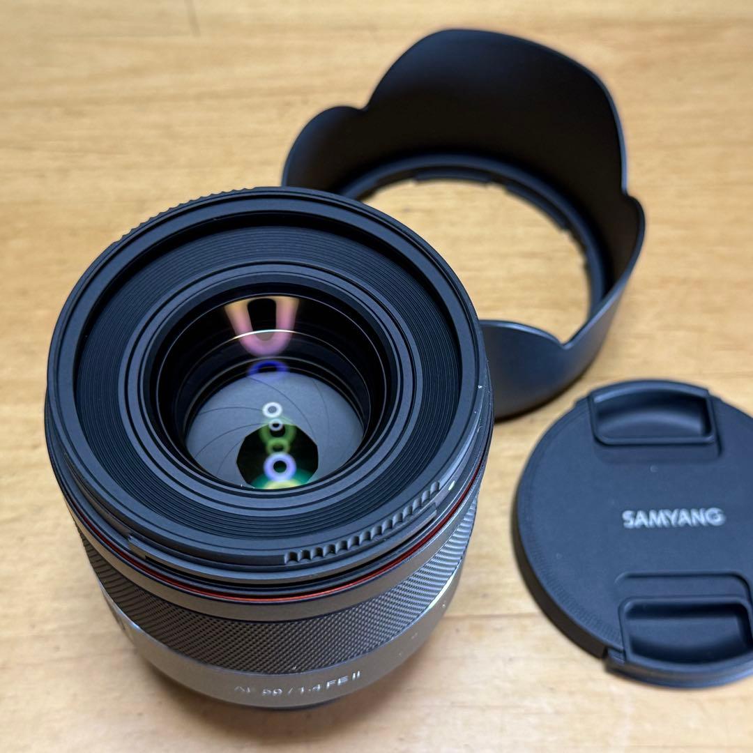 samyang 50mm f1.4 FE Ⅱ 単焦点レンズ ソニーa Eマウント