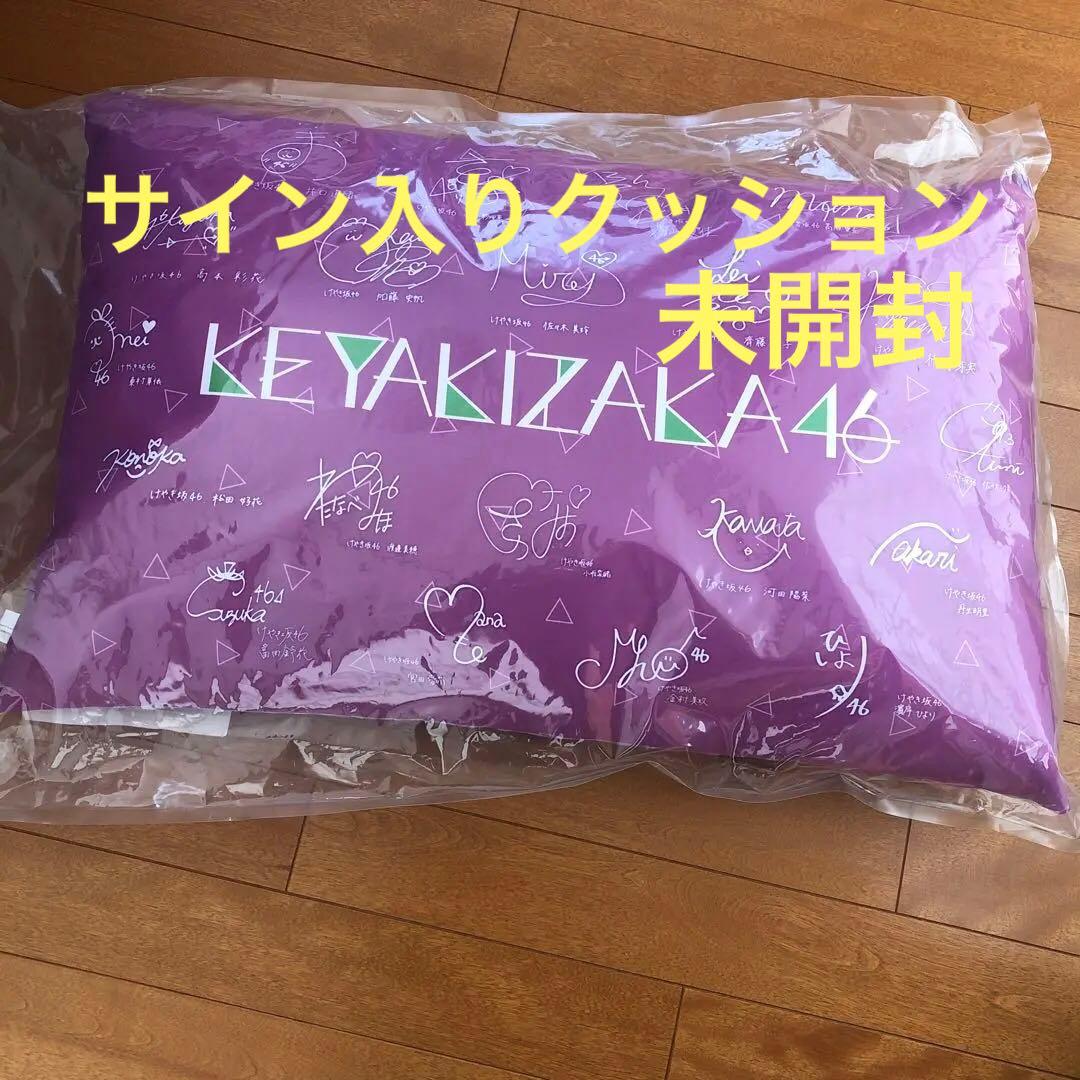 欅坂46 一番くじ　サイン入り　クッション