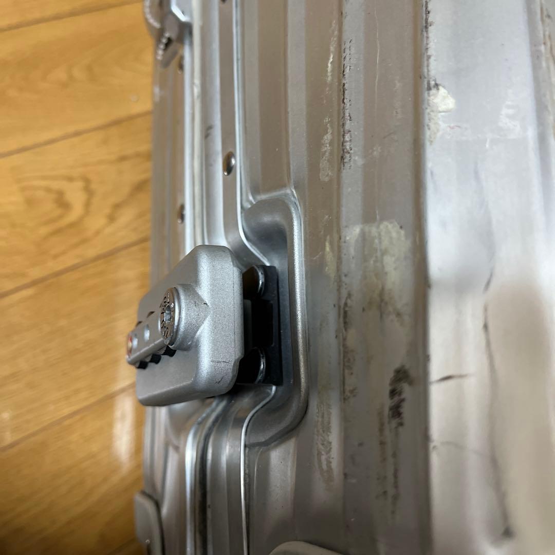 ジャンク品　RIMOWA トパーズ　アルミ製　大型