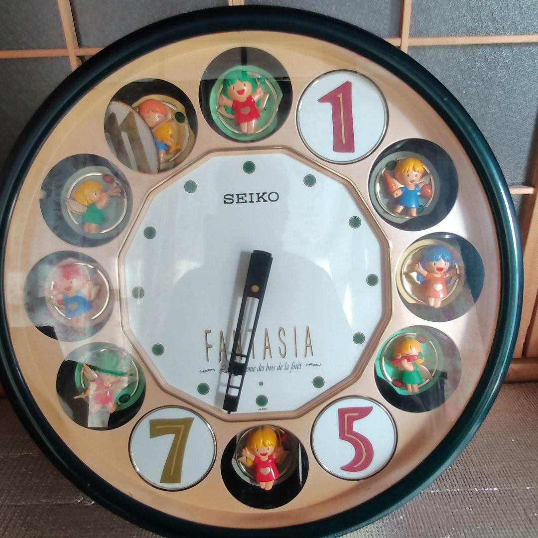 希少　SEIKO セイコー ファンタジア からくり時計 RE540M 動作確