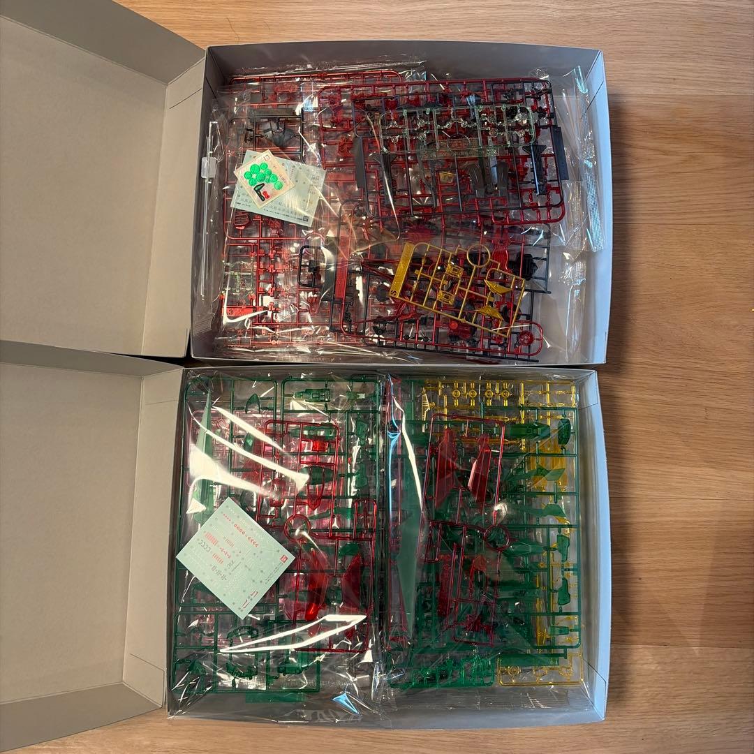 MG 戦国アストレイガンダム ＆ ガンダムフェニーチェリナーシタ クリアカラー