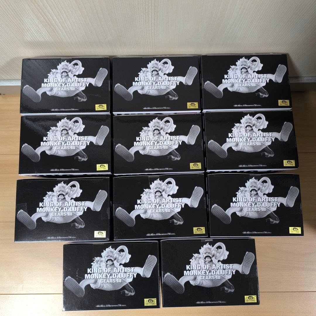 KING OF ARTIST モンキー・D・ルフィ 12体セット