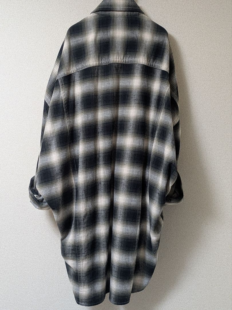Maison MIHARA YASUHIRO　スーパービッグチェックシャツ