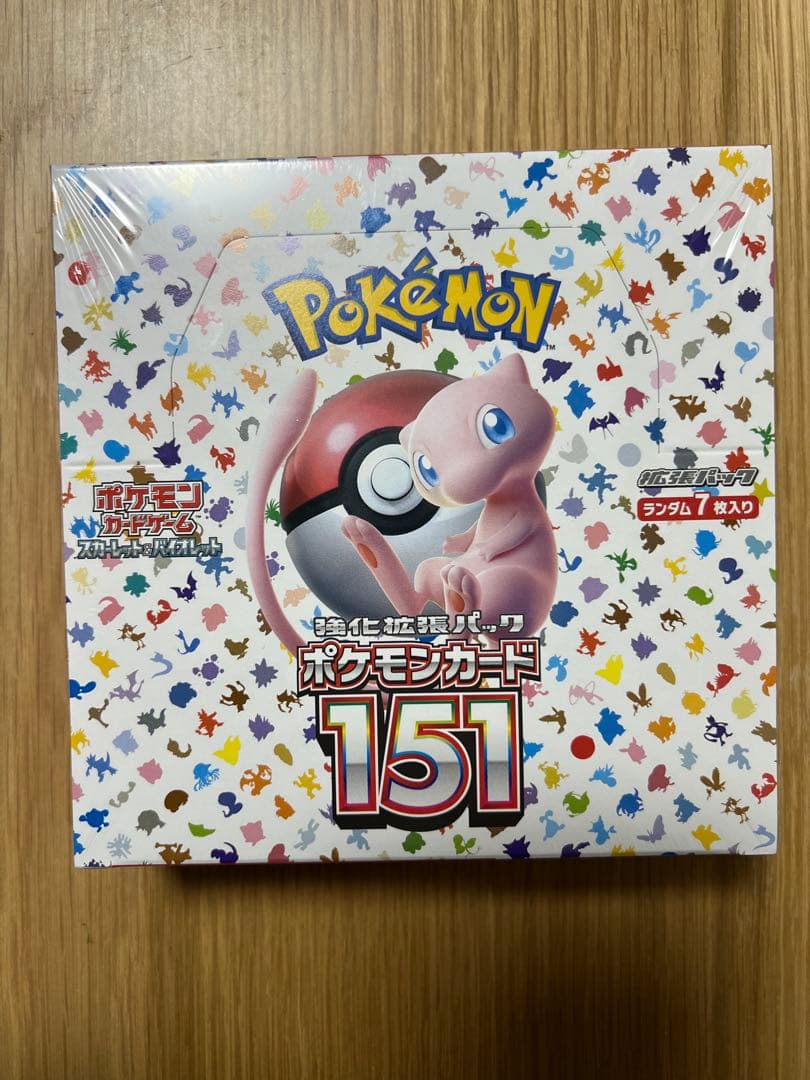 ポケモンカード151 1BOXシュリンク付き未開封