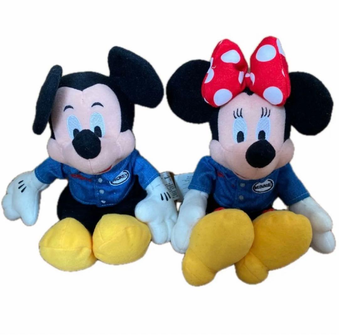 ミッキーマウス　ミニーマウス　ぬいぐるみ　非売品