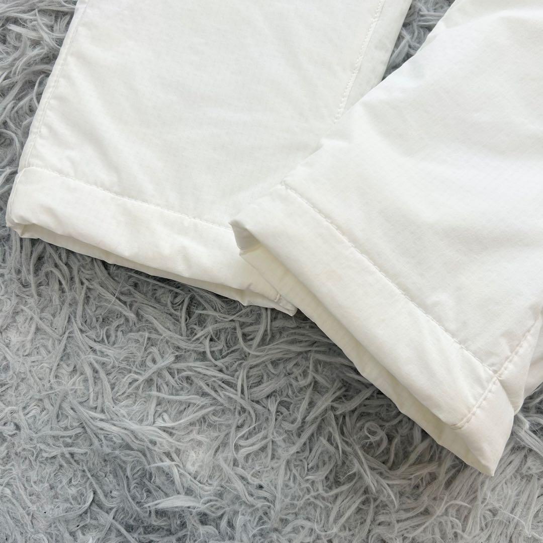 パーリーゲイツ　パンツ　中綿　ストレッチ　防寒　オフホワイト　サイズ0