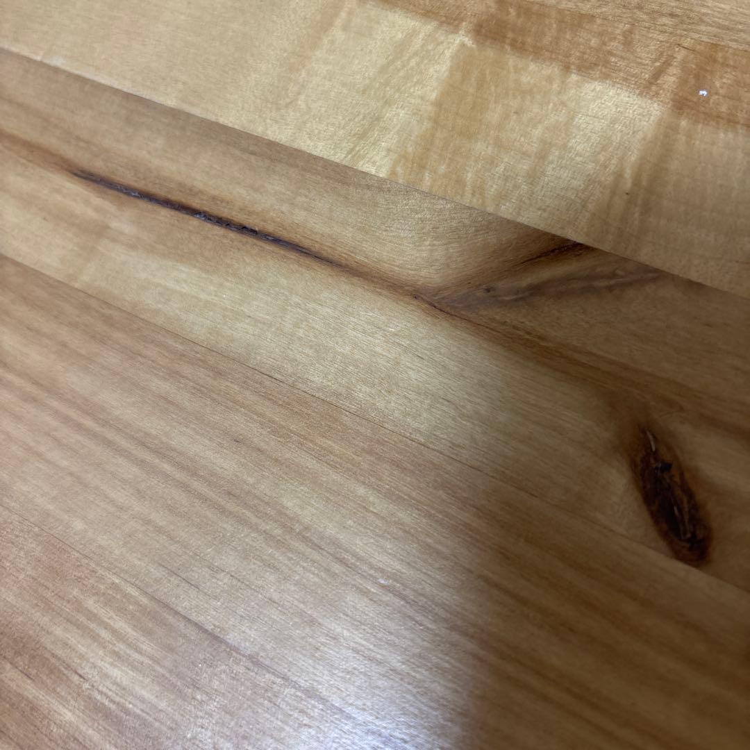 廃盤 IKEA PS KARLJOHAN ビンテージローテーブル バーチ無垢材