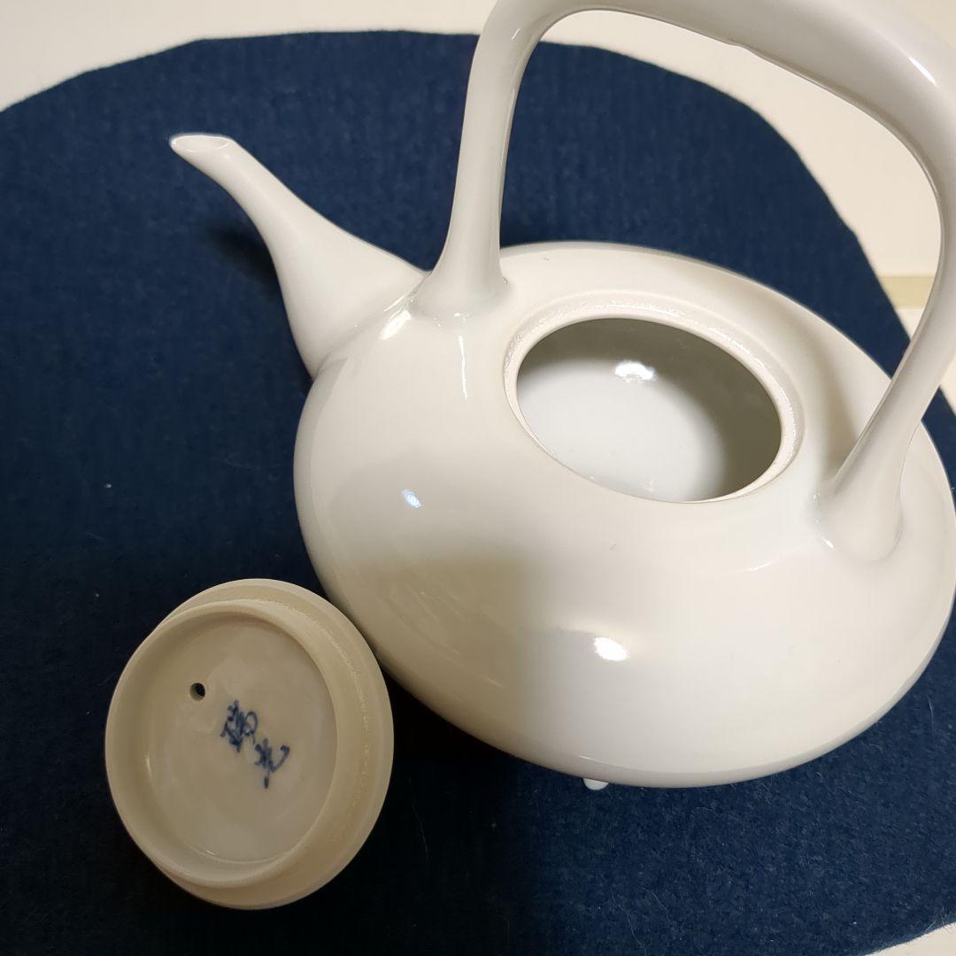 茶道　京焼　白磁　瑞光／造