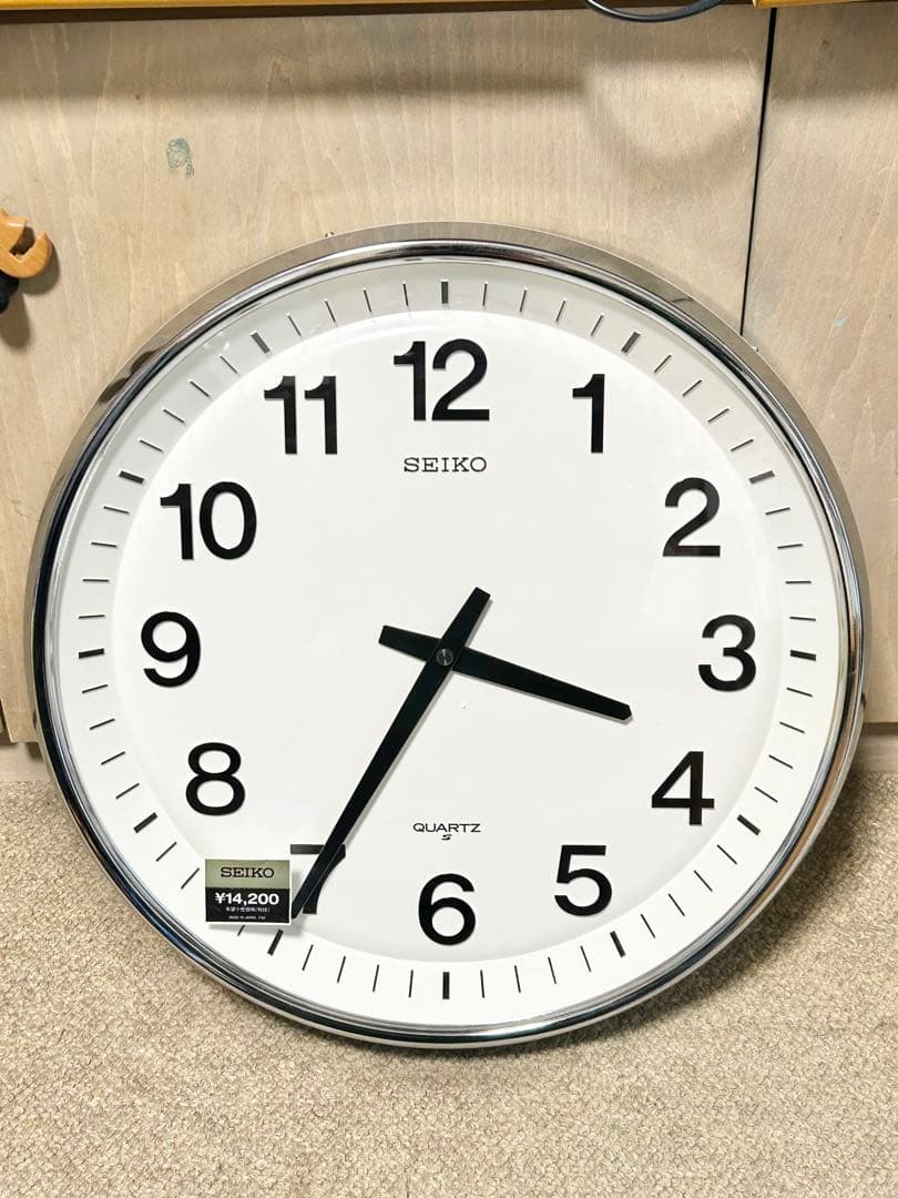 SEIKO セイコー　大型　壁掛け時計　QA506N　アンティーク　学校 体育館