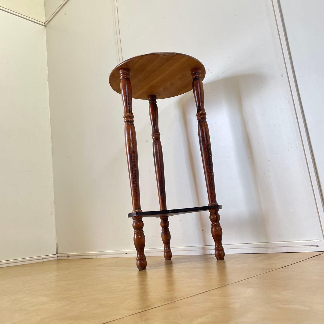 象嵌 サイドテーブル 花台 コンソール 飾り台 イタリア アンティーク調