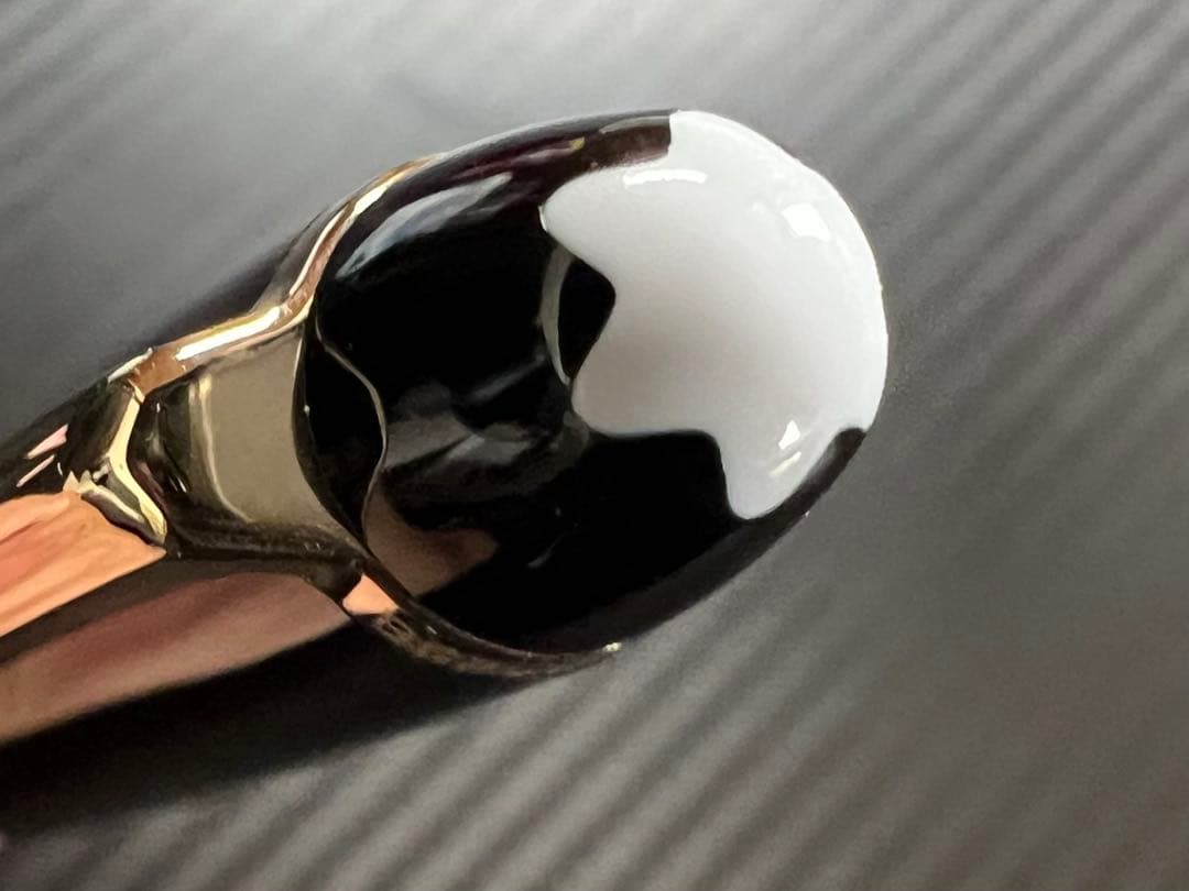 モンブラン マイスターシュテュック 144 万年筆 ブラック 中白 EF 極細字