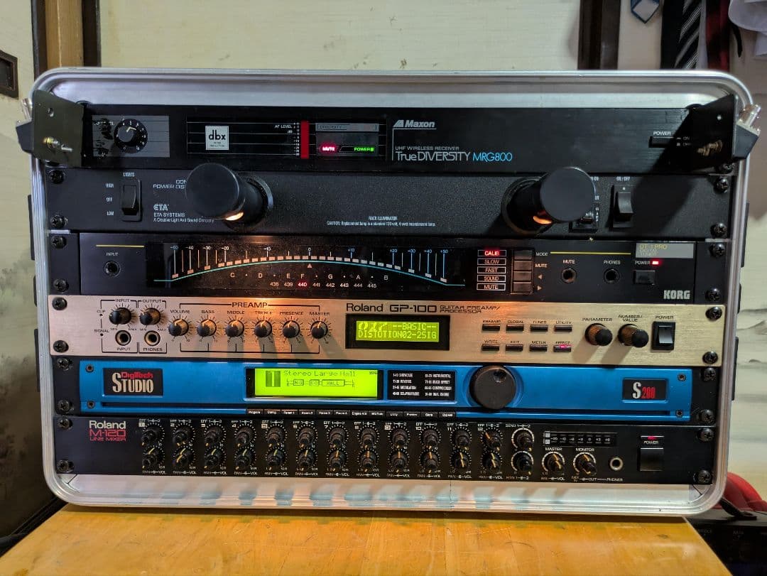 ラックエフェクター GP-100、S200、DT-1 PRO、M-120他セット