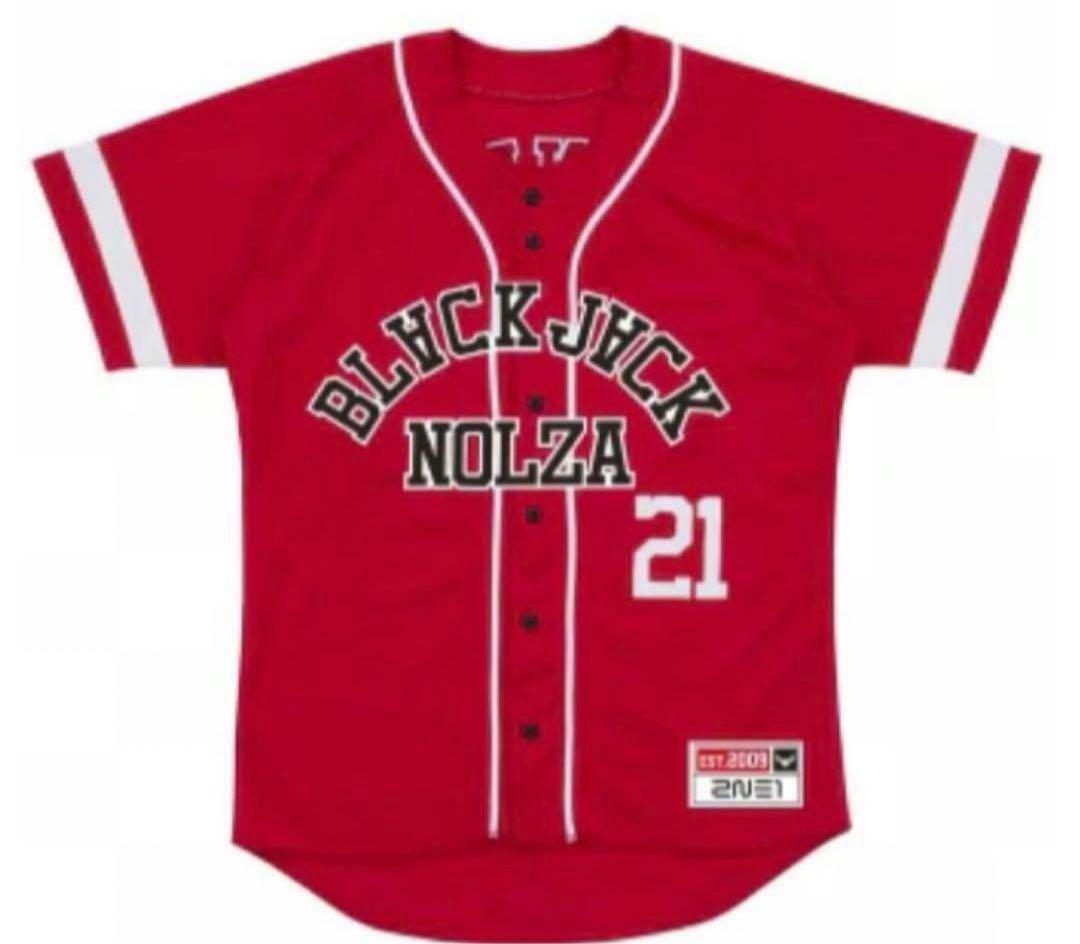 公式　2NE1 BLACKJACK NOLZA ベースボールシャツ　レア