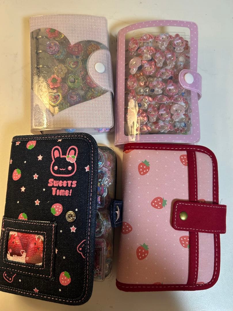 シール帳 完成系 ボンボンドロップシール ウォーターinシール おはじきシール