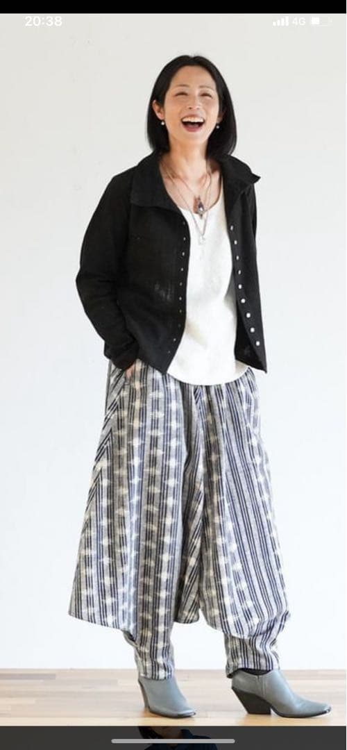 うさとの服　usaato 絣　モモンガ　size6