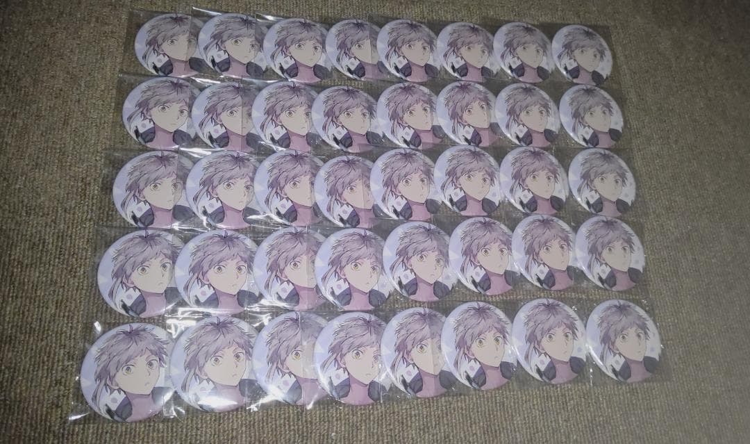 文豪ストレイドッグス　文スト　大博覧会　缶バッジ　中島敦　A