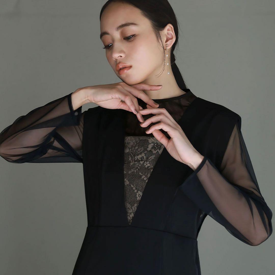 GIRL チュールトップス・ジャンパースカートレイヤード 低身長 オケージョン