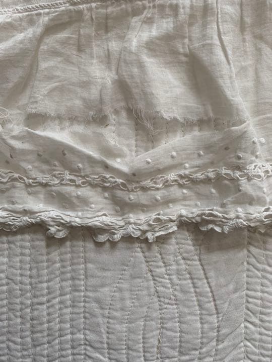 アンティーク　ベビー布団カバー