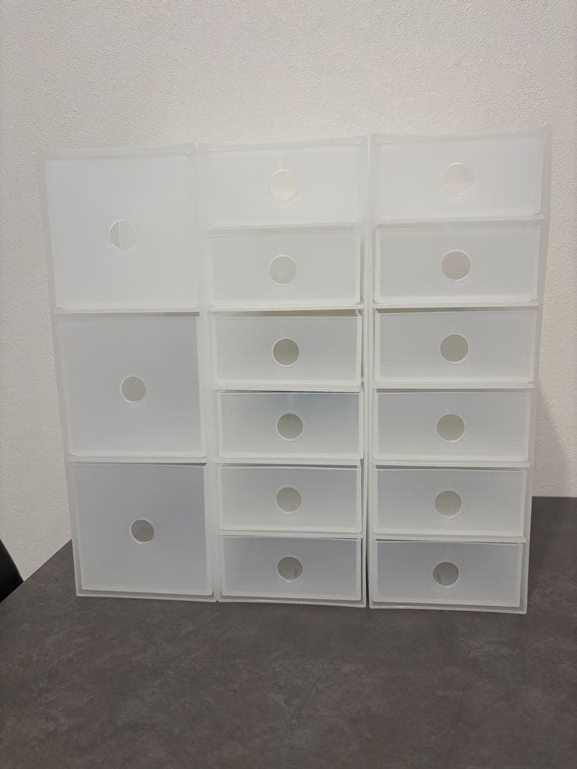 無印良品 ポリプロピレン小物収納ボックスまとめ売り