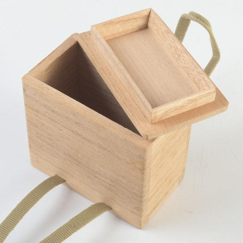 茶道具　染付　鳥形　香合　時代箱　V　9526