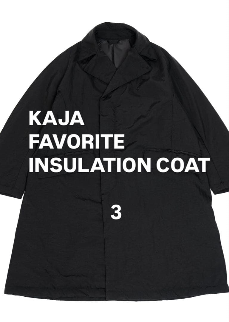 KAJA FAVORITE INSULATION COAT OVY サイズ3