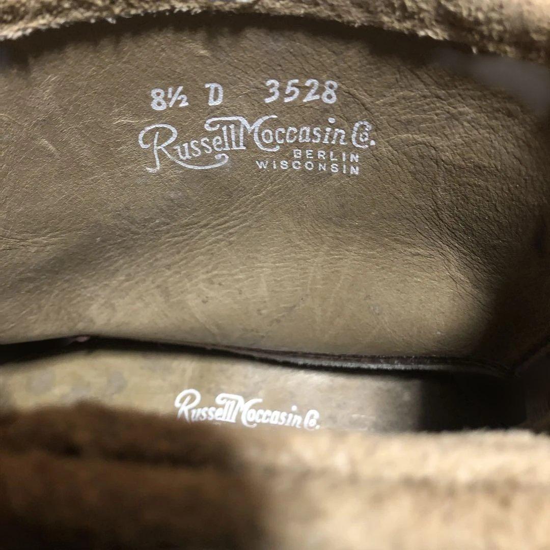 ラッセルモカシン　ブーツ　ノックアバウト