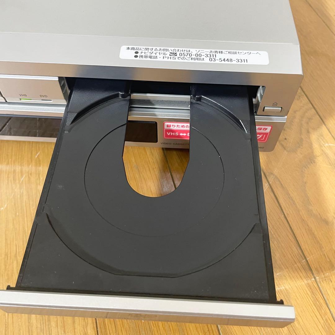 SONY ダビング機能搭載 VHS一体型DVDレコーダー RDR-VD60