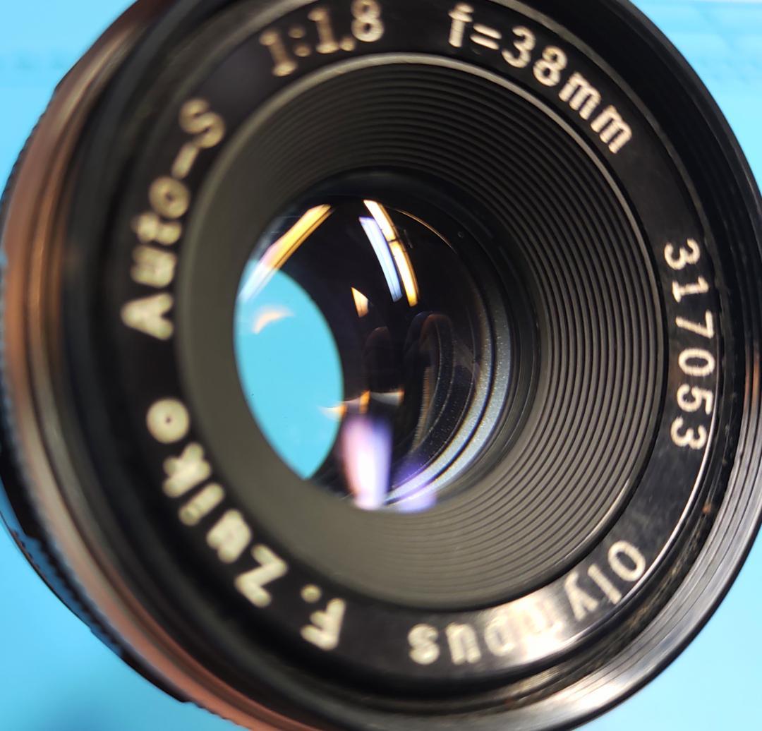 OLYMPUS F.ZuikoAuto-S 38mm f1.8 TTL No.付