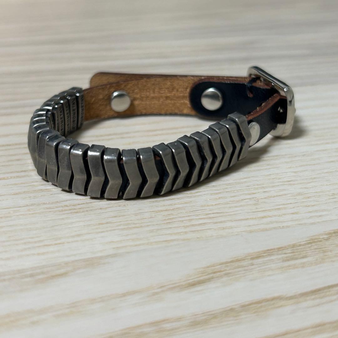 アクセサリー our legacy SPINE BRACELET BLACK