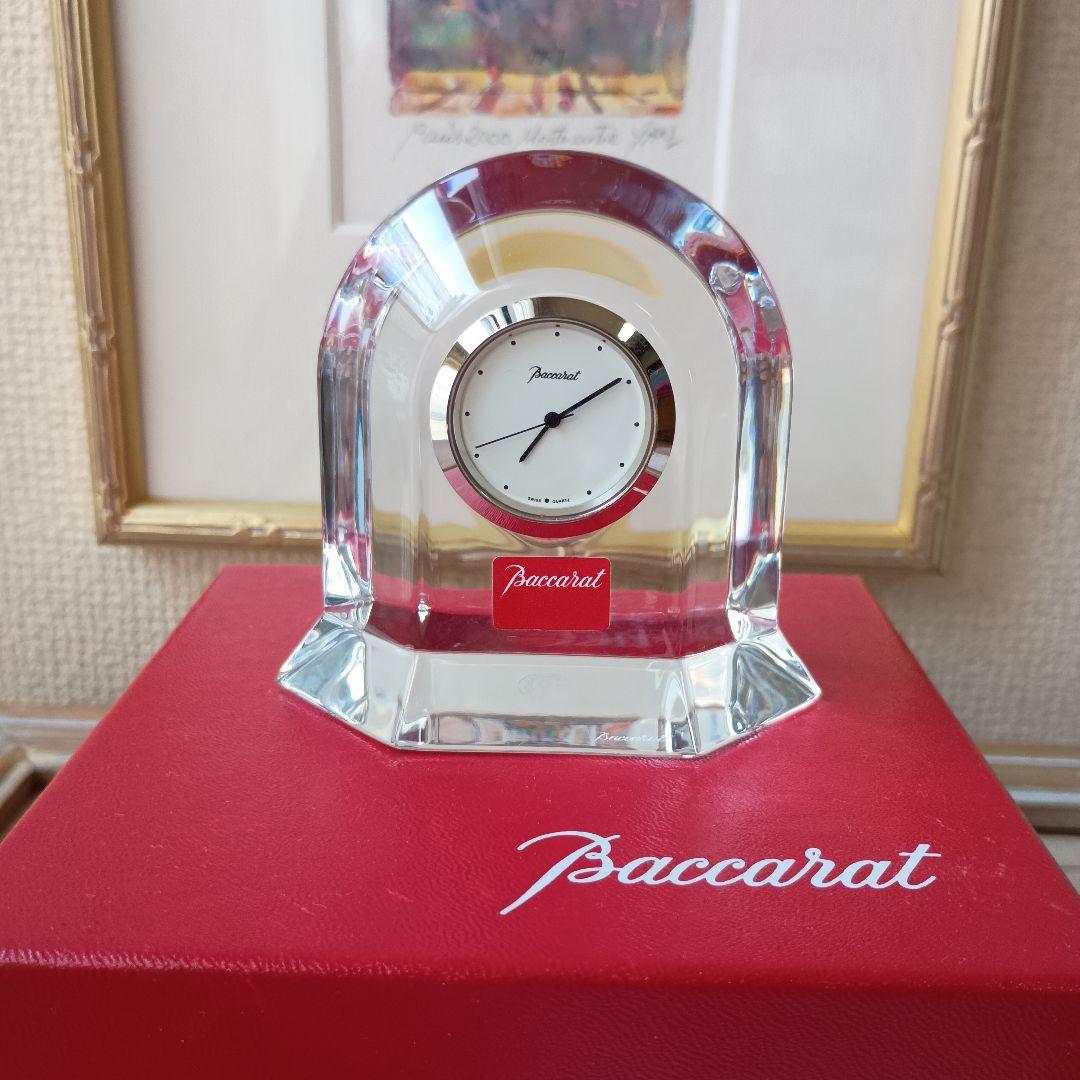 9/1のみラストPrice　新品未使用　Baccarat　VEGA 置き時計