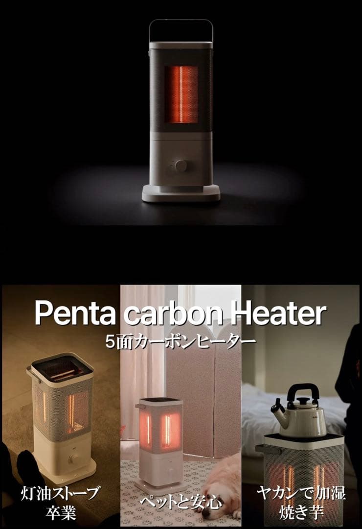 edir 5面カーボンヒーター