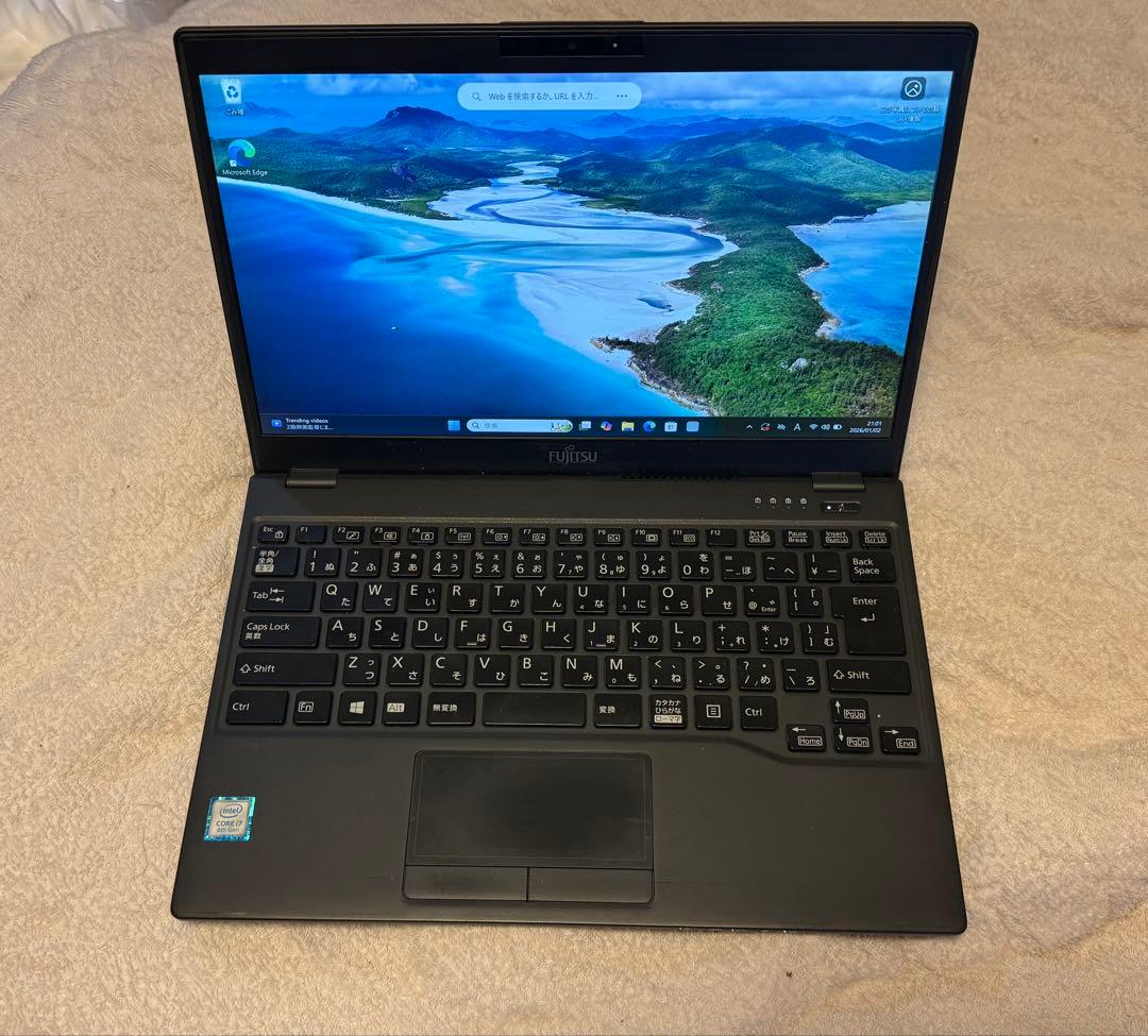 FUJITSU LIFEBOOK WU2/C3 軽量　16GB Corei7