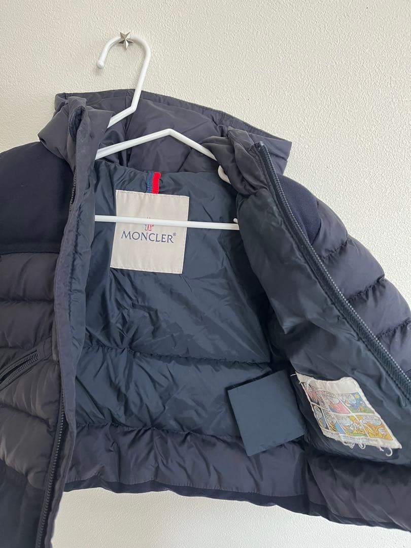 gina⭐︎モンクレール　80 ダウンジャケット ネイビー