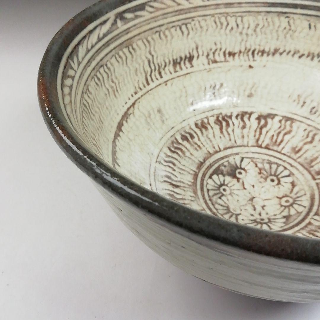 Ｔ５６５　茶碗　『二徳三島写　茶碗』『祥雲窯　原清和』　共箱　抹茶碗　茶道具