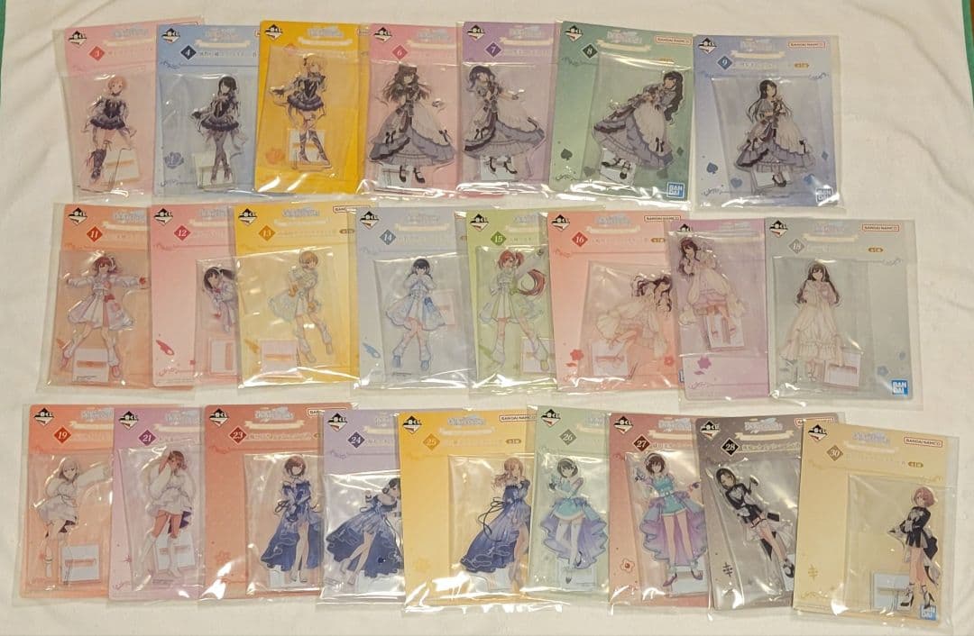 一番くじ　シャニマス　アクリルスタンド　アクスタ　アイドルマスター