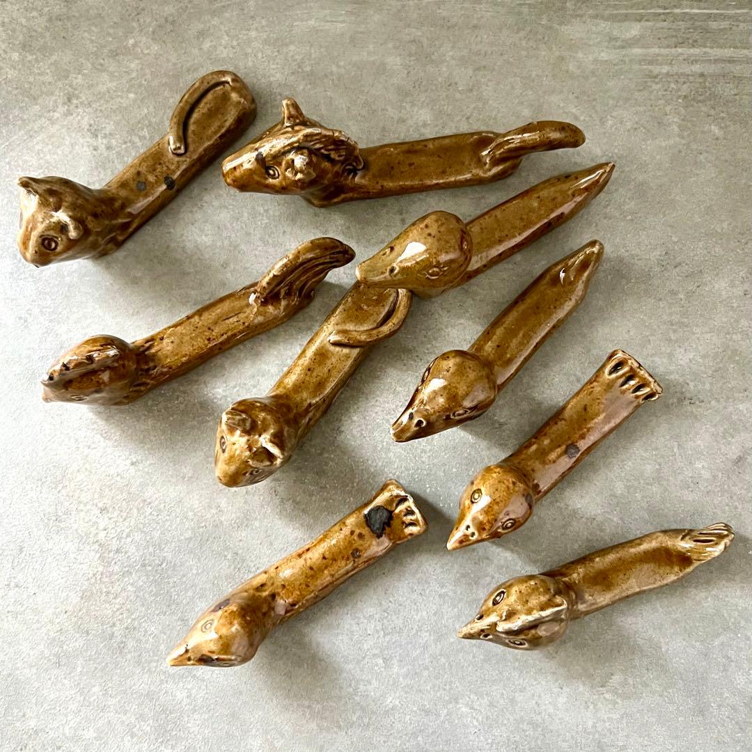 【ブロカント】カトラリーレスト　フランス　9個セット