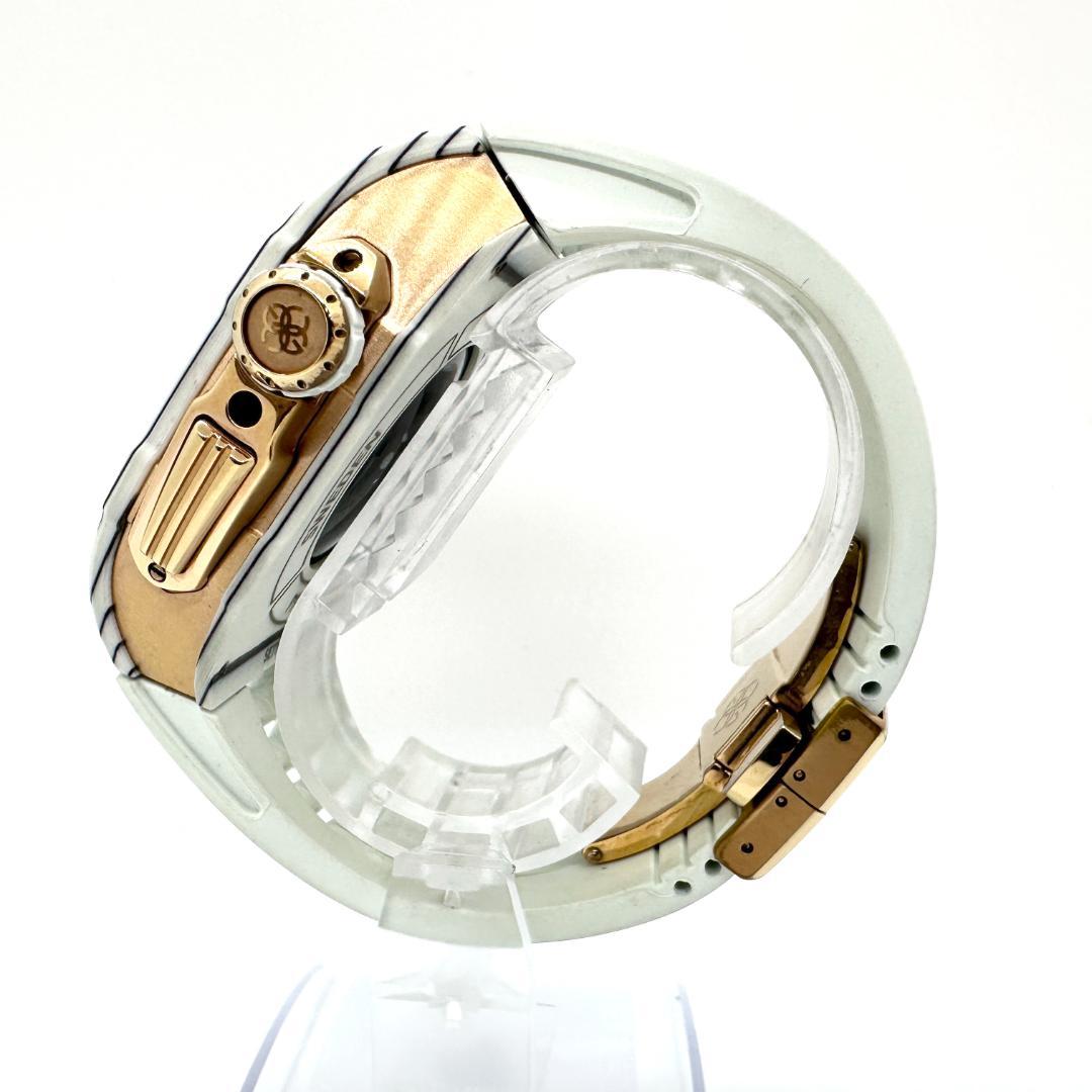 M4018 ゴールデンコンセプト ウォッチケース SS×ラバー 替ベルトあり