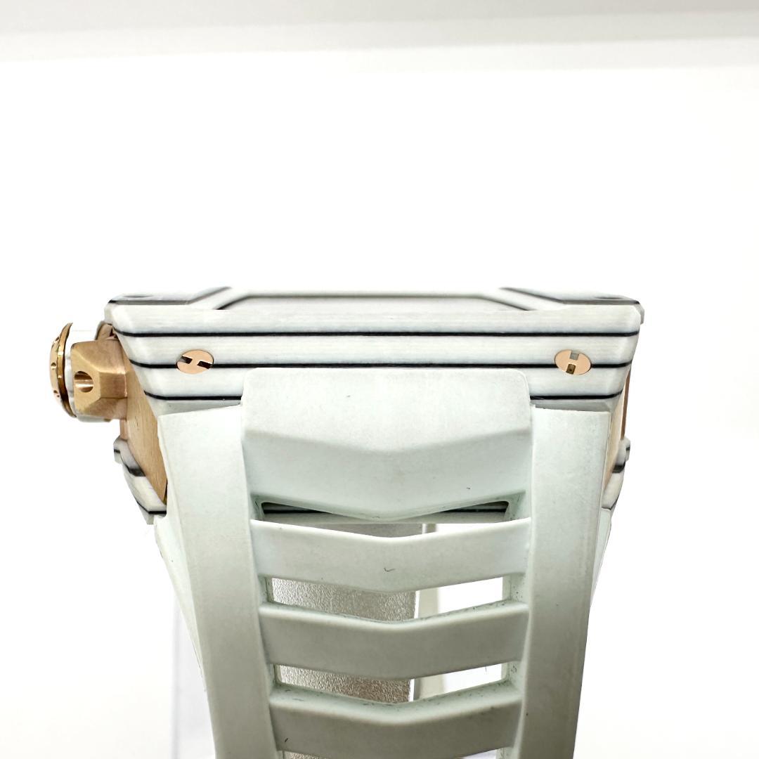 M4018 ゴールデンコンセプト ウォッチケース SS×ラバー 替ベルトあり