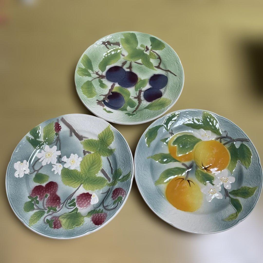 美品　Au Bain Marie PARIS プレート3枚セット
