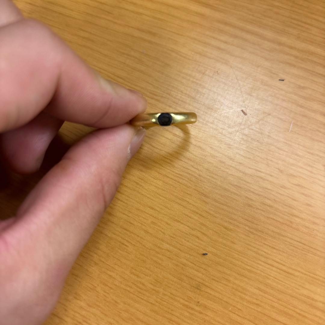 r*様 18金約7g サファイア0.55カラット