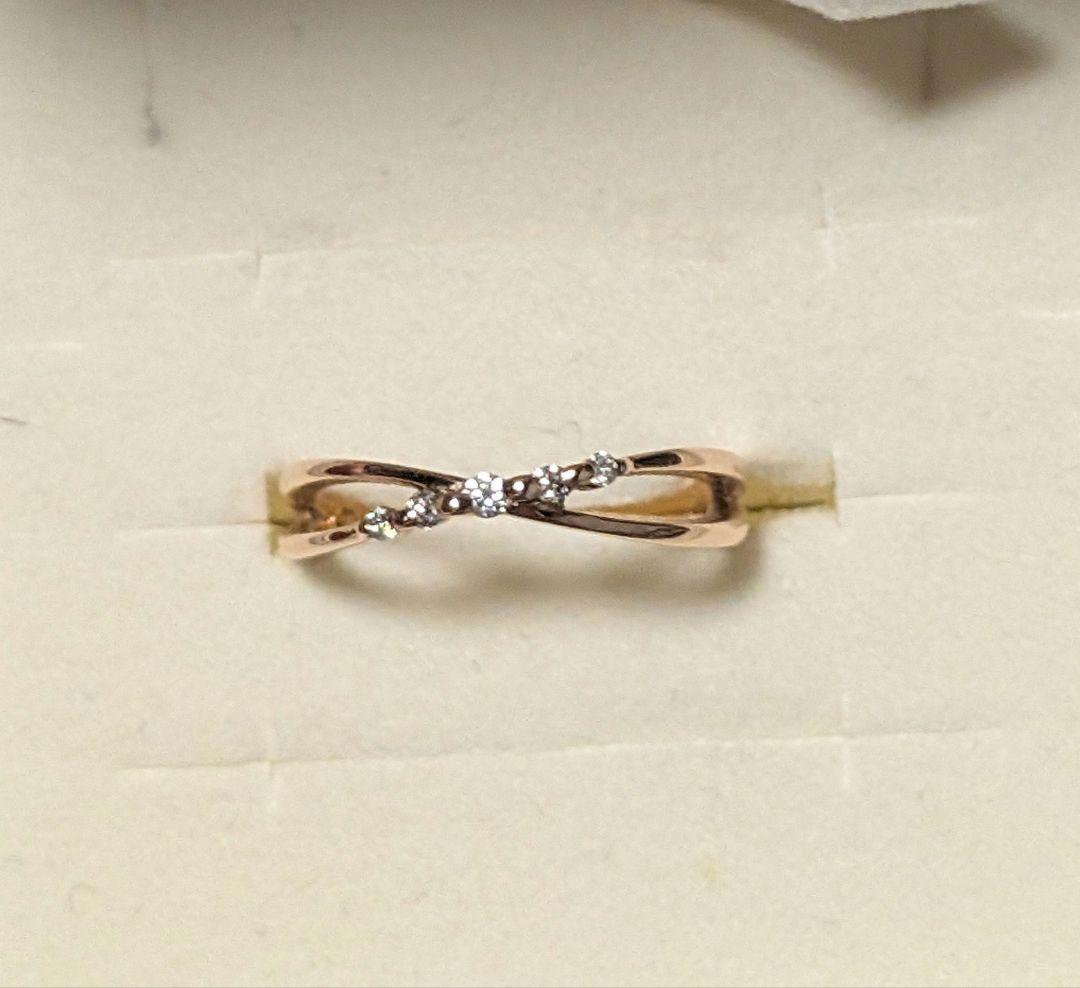 4°C ヨンドシー K10 ピンクゴールド ピンキーリング