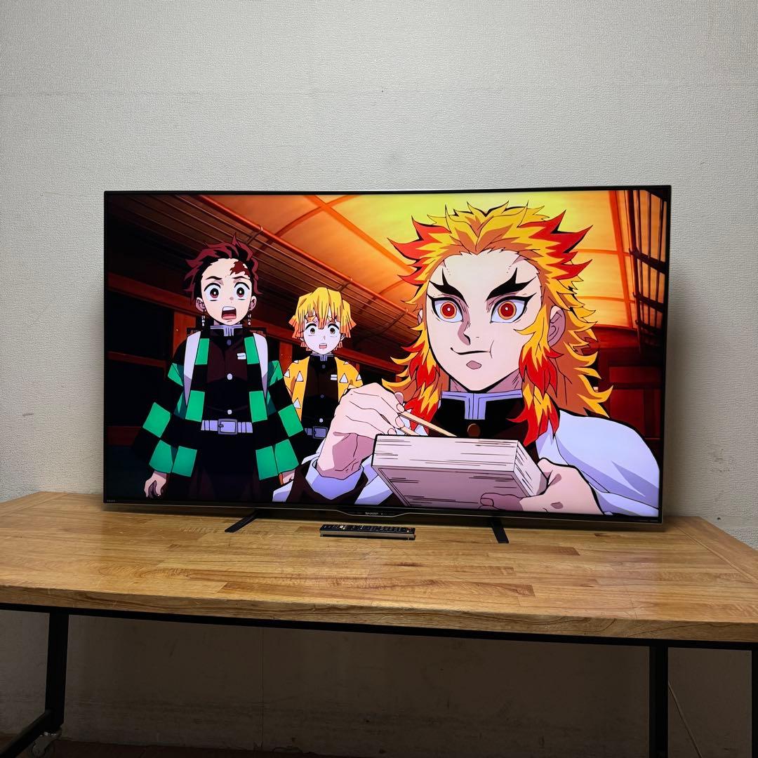 シャープ 60V型 4K 液晶テレビ AQUOS LC-60U45 動画アプリ○