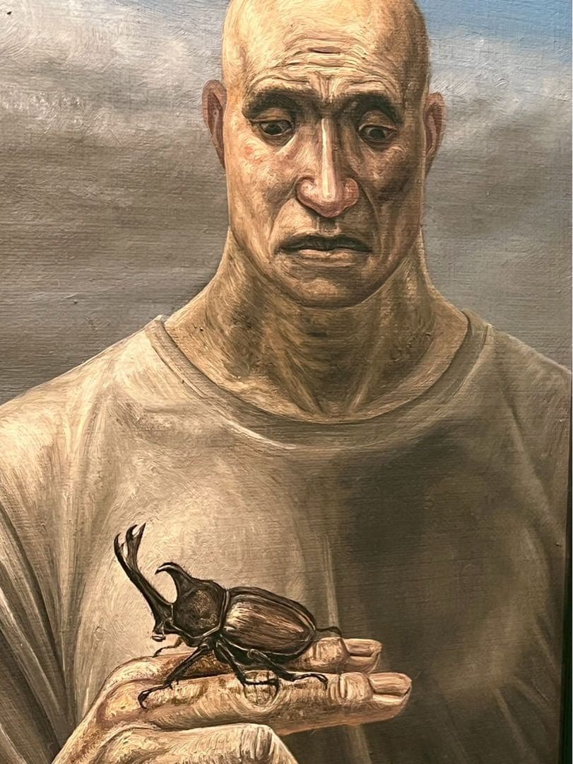 松村浩之「想」4号　油彩 2010年