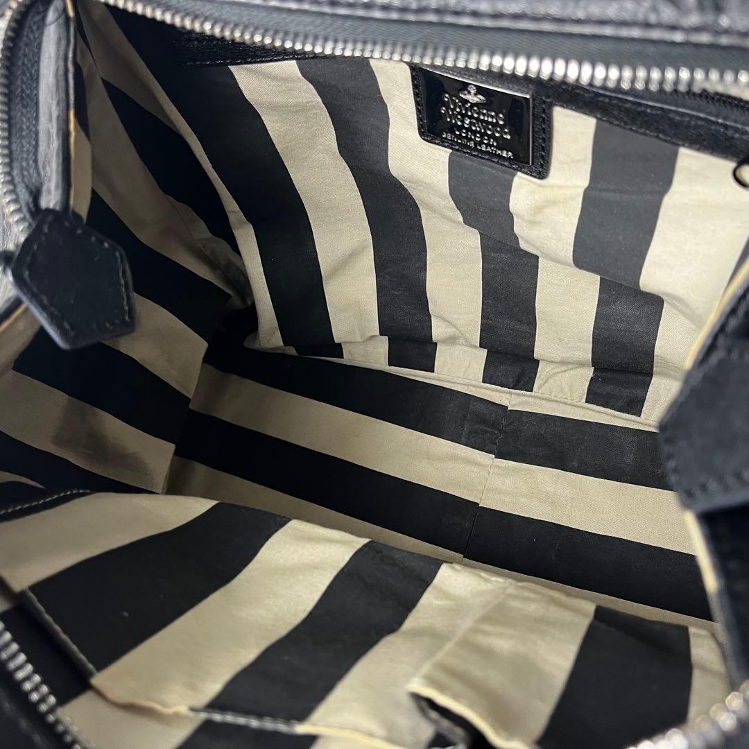 Vivienne Westwood ヤスミン ミニボストンバッグ オーブ 型押し