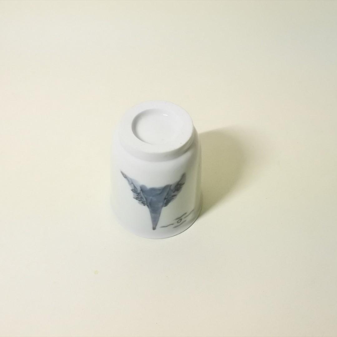 江戸中期　古伊万里　染付　のぞき　骨董品　アンティーク