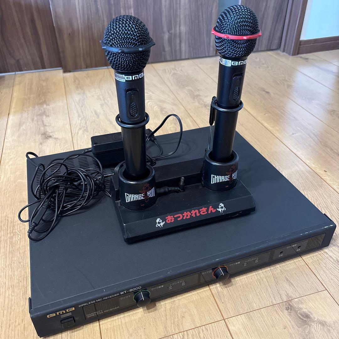 ワイヤレスマイクレシーバーセットBMB WT-8000 WM-840