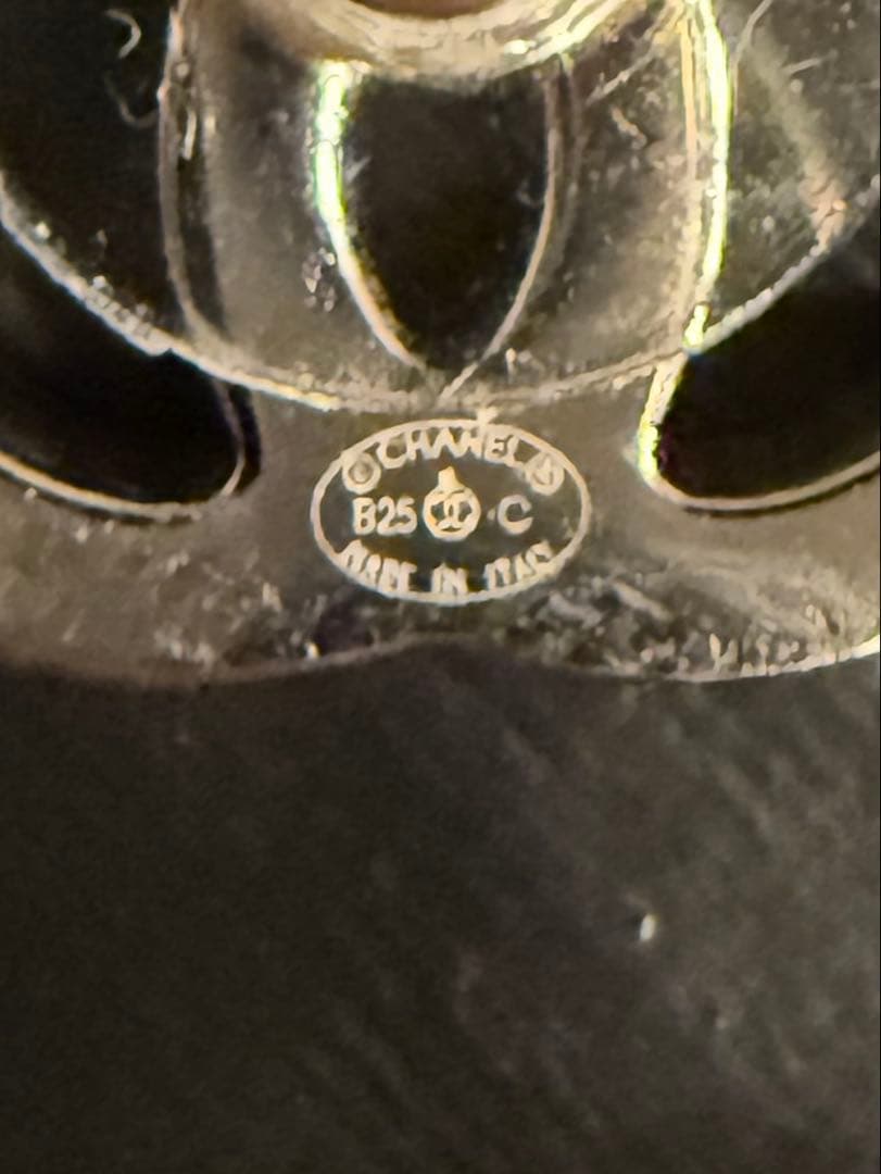 CHANEL シャネル ココマーク ピアス シルバー 正規店購入付属品完備