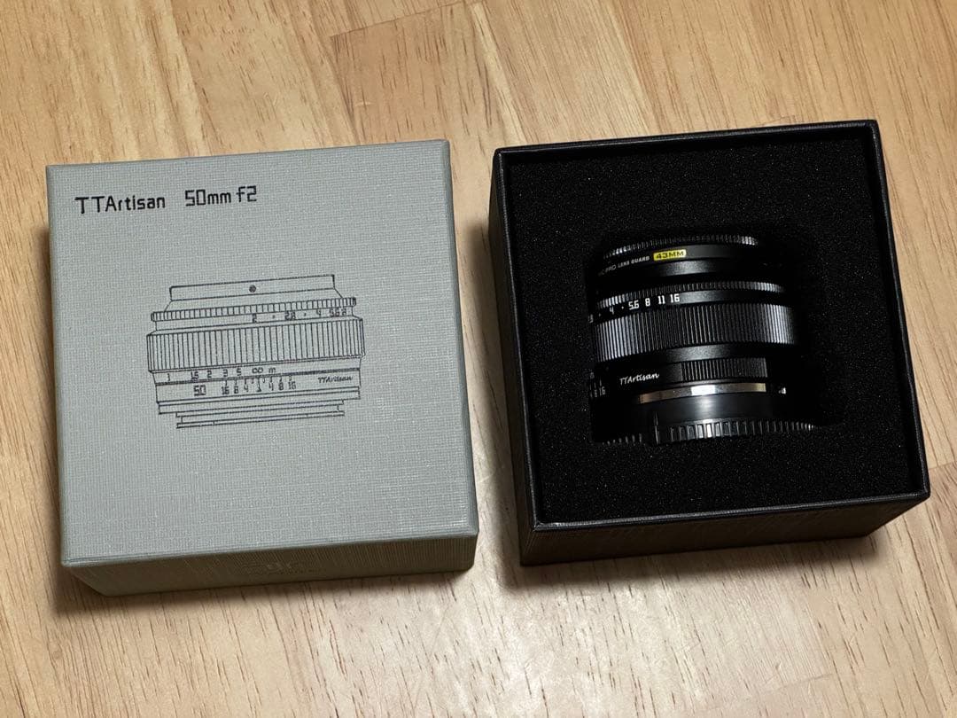 銘匠光学 TTArtisan 50mm f/2 Eマウント フルサイズ